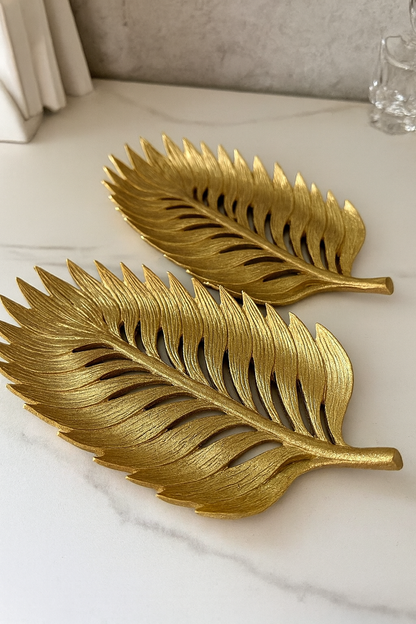 Tray 016 Set of 2 – Gold Plated Premium Tray Pakistan