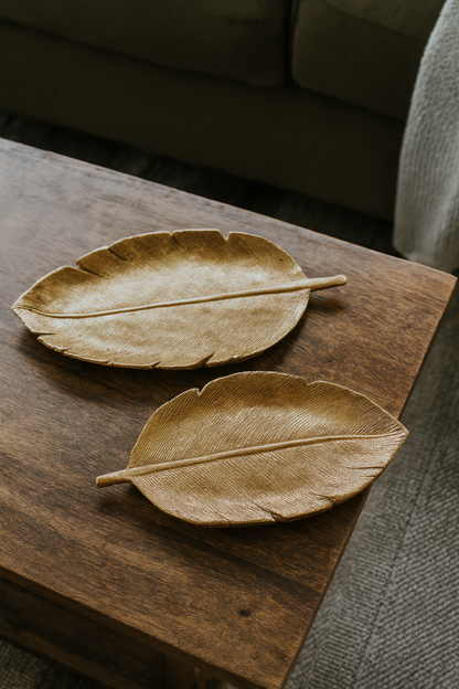 Tray 017 Set of 2 – Gold-Plated Premium Tray Pakistan