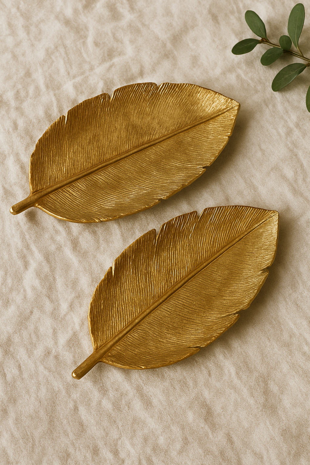 Tray 017 Set of 2 – Gold-Plated Premium Tray Pakistan