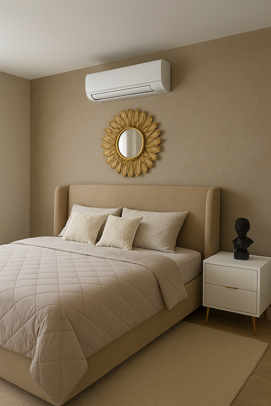 Valencia Boucle Bed 2 Tone – Custom Wooden & MDF Bed