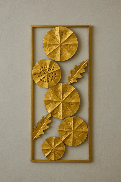 Wall Decor 01 in Pakistan – Premium Metal Gold Wall Art