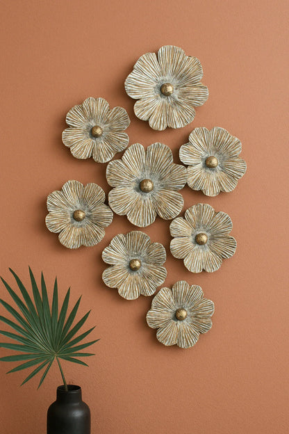 Wall Decor 03 in Pakistan – Metal Gold Plated Wall Art