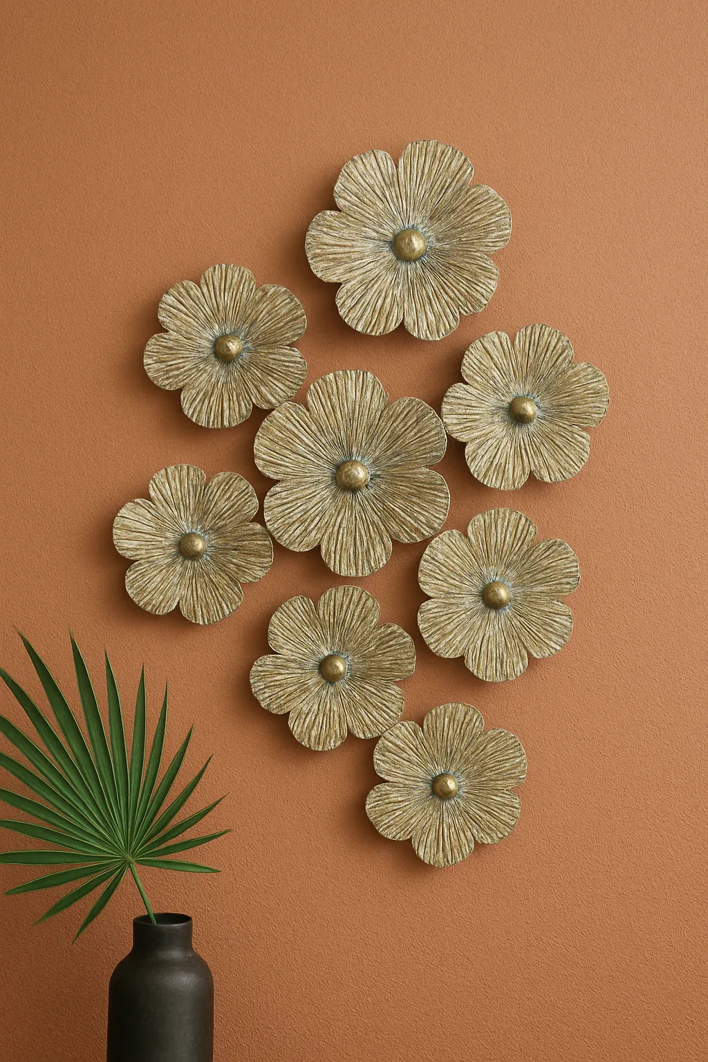 Wall Decor 03 in Pakistan – Metal Gold Plated Wall Art