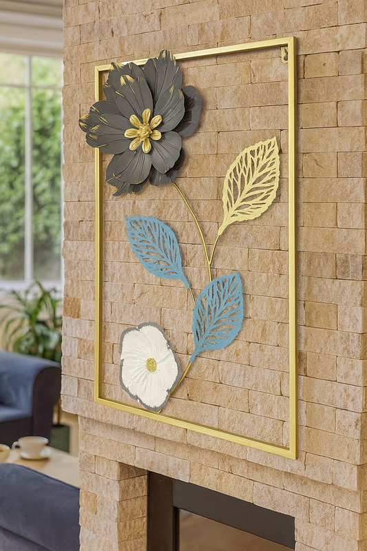 Wall Decor 16 in Pakistan – Metal Deco Painted Wall Art