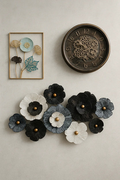 Wall Decor 21 in Pakistan – Metal Gold Plated Wall Art