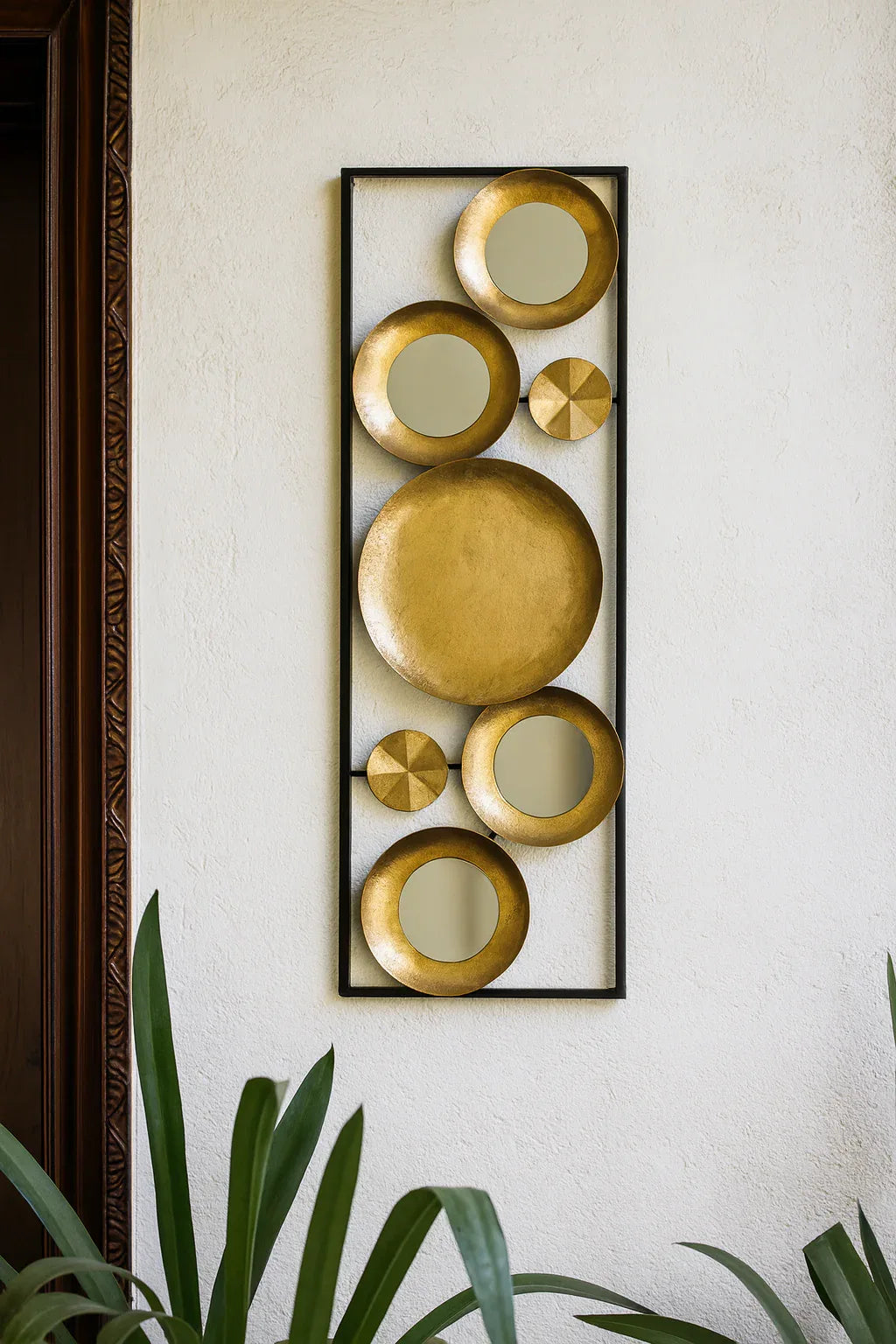 Premium Wall Decor 24 – Gold Plated Metal Art Pakistan