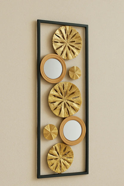 Wall Decor 26 in Pakistan – Gold Plated Metal Wall Art