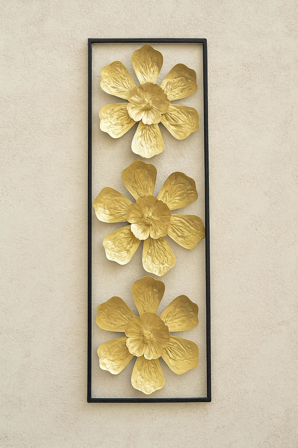 Wall Decor 28 in Pakistan – Gold Plated Metal Wall Art