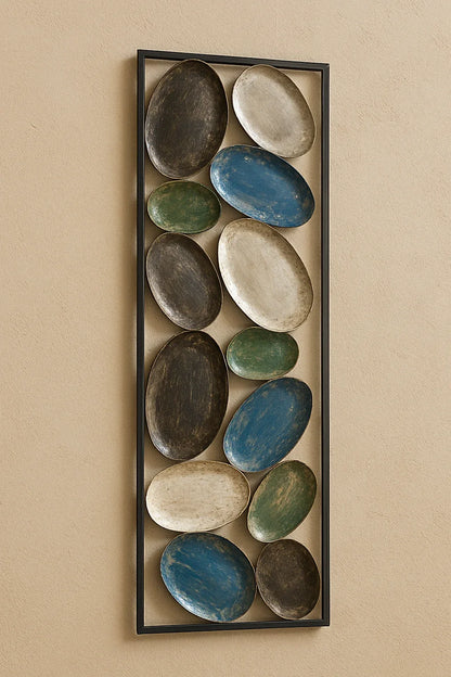 Wall Decor 35 in Pakistan – Gold Metal Decorative Piece