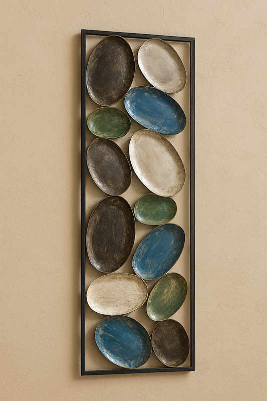 Wall Decor 35 in Pakistan – Gold Metal Decorative Piece