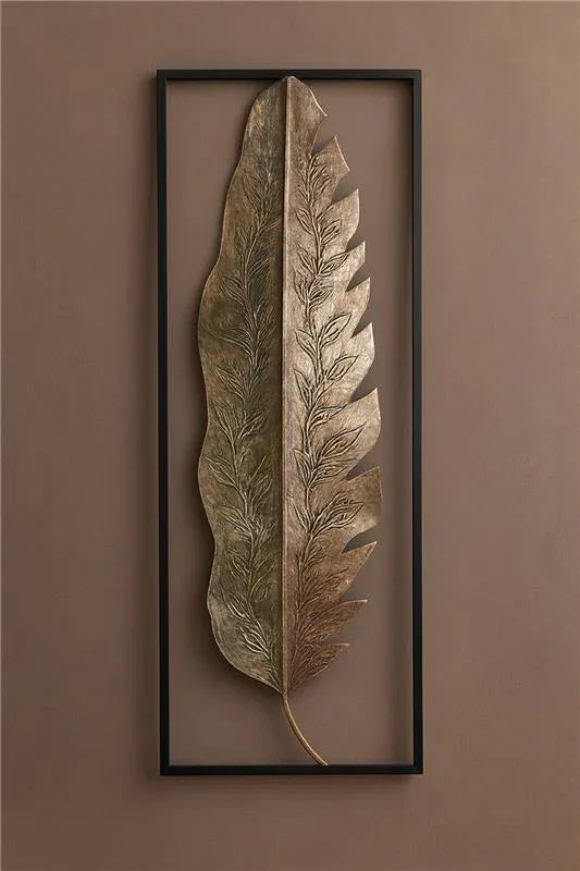 Wall Decor 37 in Pakistan – Gold Plated Metal Wall Art