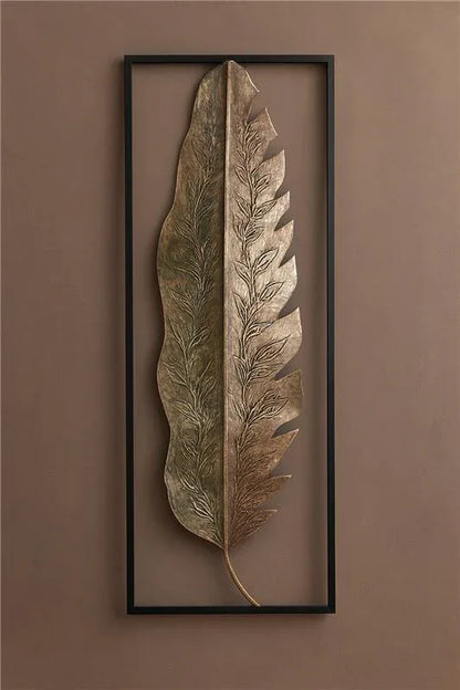 Wall Decor 37 in Pakistan – Gold Plated Metal Wall Art