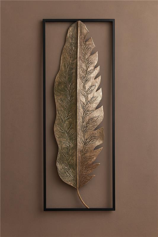 Wall Decor 37 in Pakistan – Gold Plated Metal Wall Art