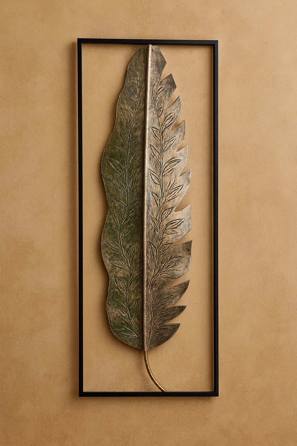 Wall Decor 37 in Pakistan – Gold Plated Metal Wall Art