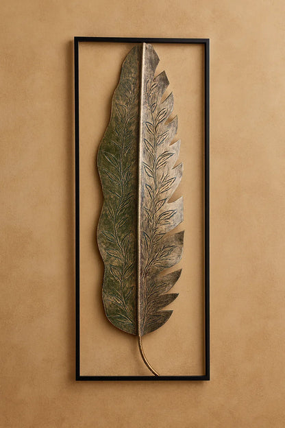 Wall Decor 37 in Pakistan – Gold Plated Metal Wall Art
