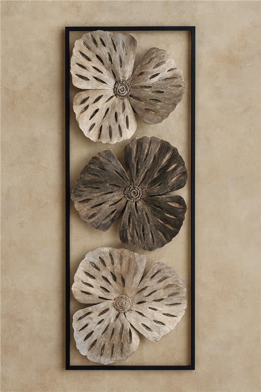 Wall Decor 38 in Pakistan – Gold Plated Metal Wall Art