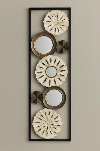 Wall Decor 42 in Pakistan – Gold Plated Metal Wall Art