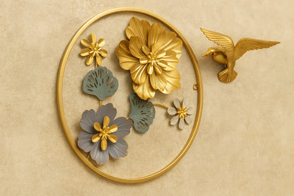 Wall Decor 47 in Pakistan – 18" Round Metal Art Piece