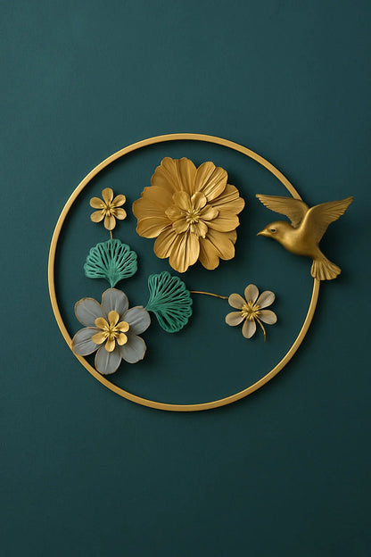 Wall Decor 47 in Pakistan – 18" Round Metal Art Piece