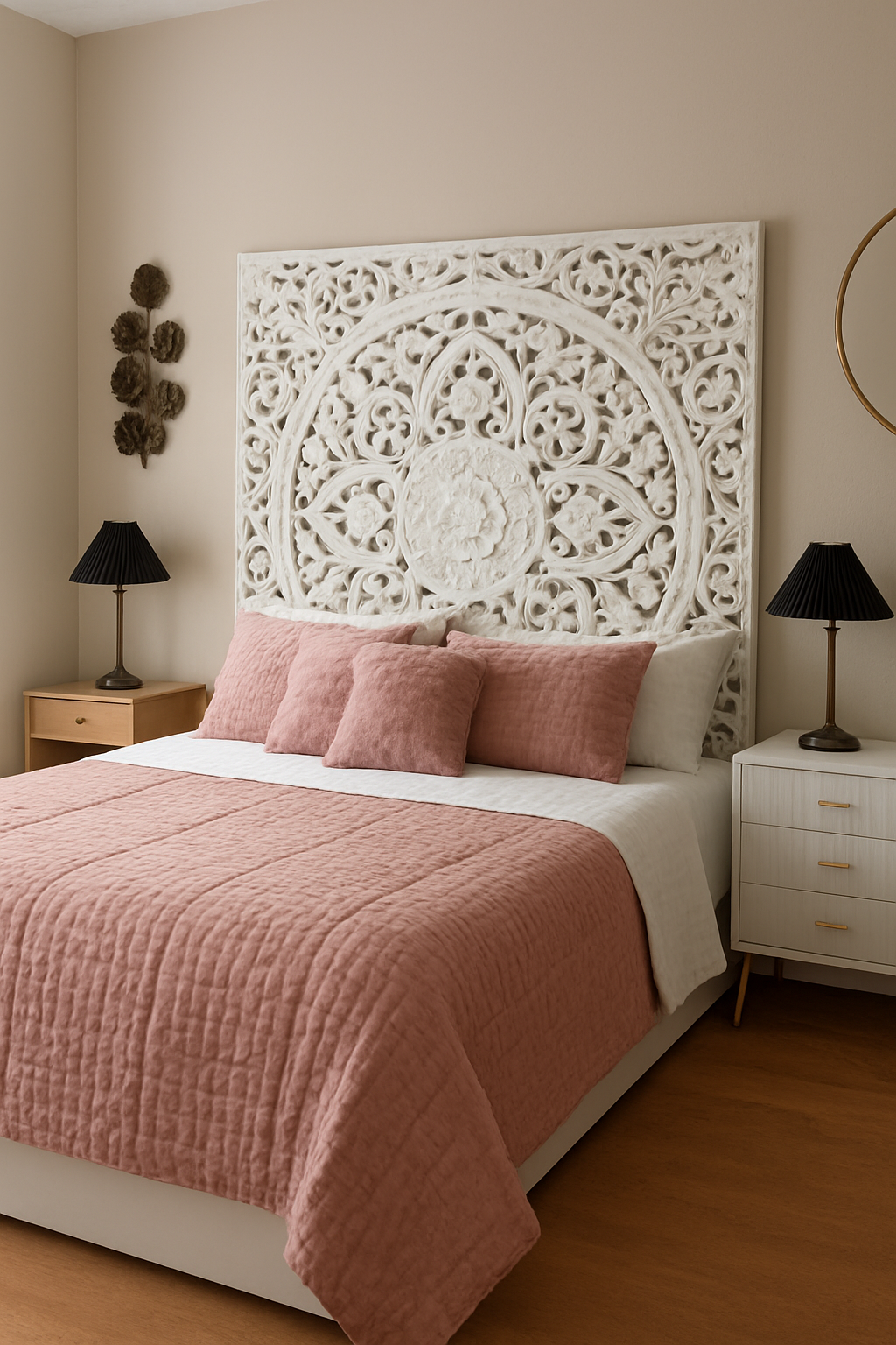 White Glory Double Bed in Pakistan – Premium King Bed