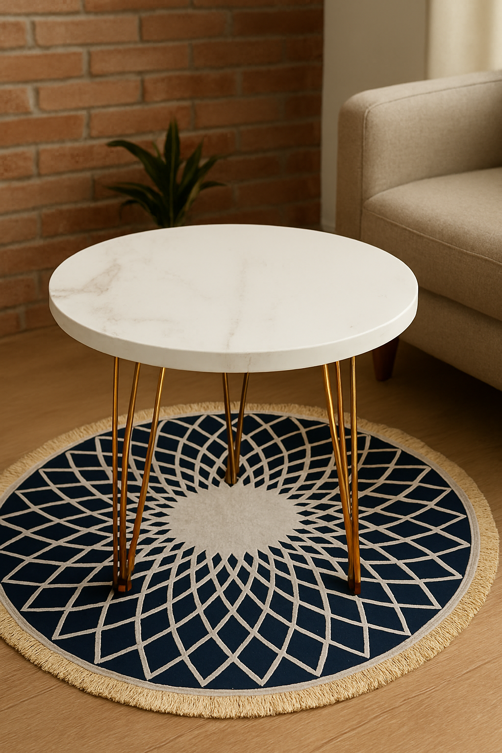 White Glory Nesting Single Table in Pakistan – UV Top