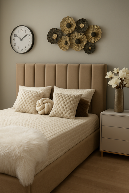 Yanny Bed Set in Pakistan – Luxury King Size Wooden Bed