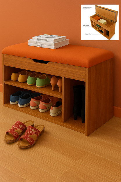 Aster Shoe Rack with Seat – Best Price in Pakistan