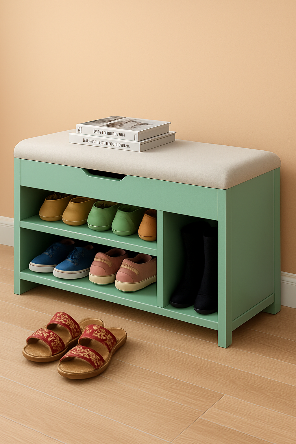 Aster Shoe Rack with Seat – Best Price in Pakistan