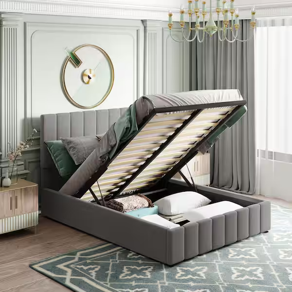 Upholstered Platform Bed