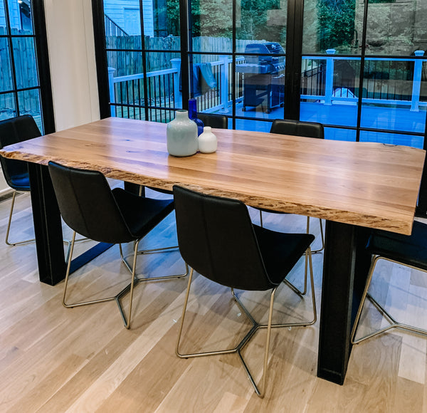 Custom Oak Dining Table