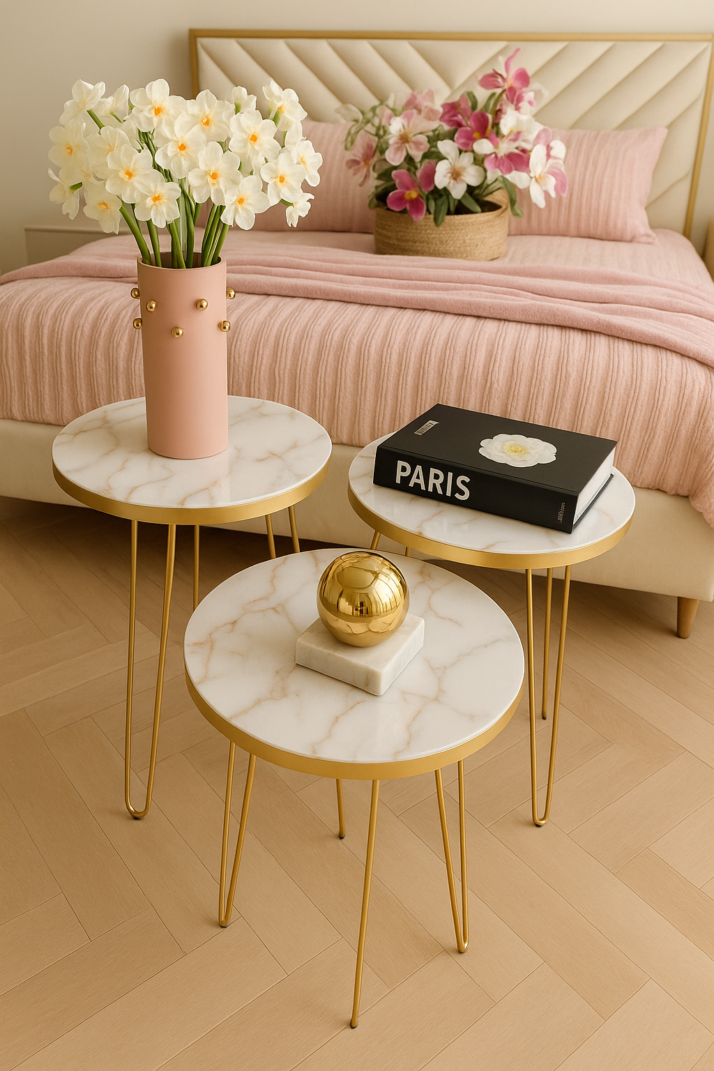 Black Gold Nesting Table Set – Best Price in Pakistan